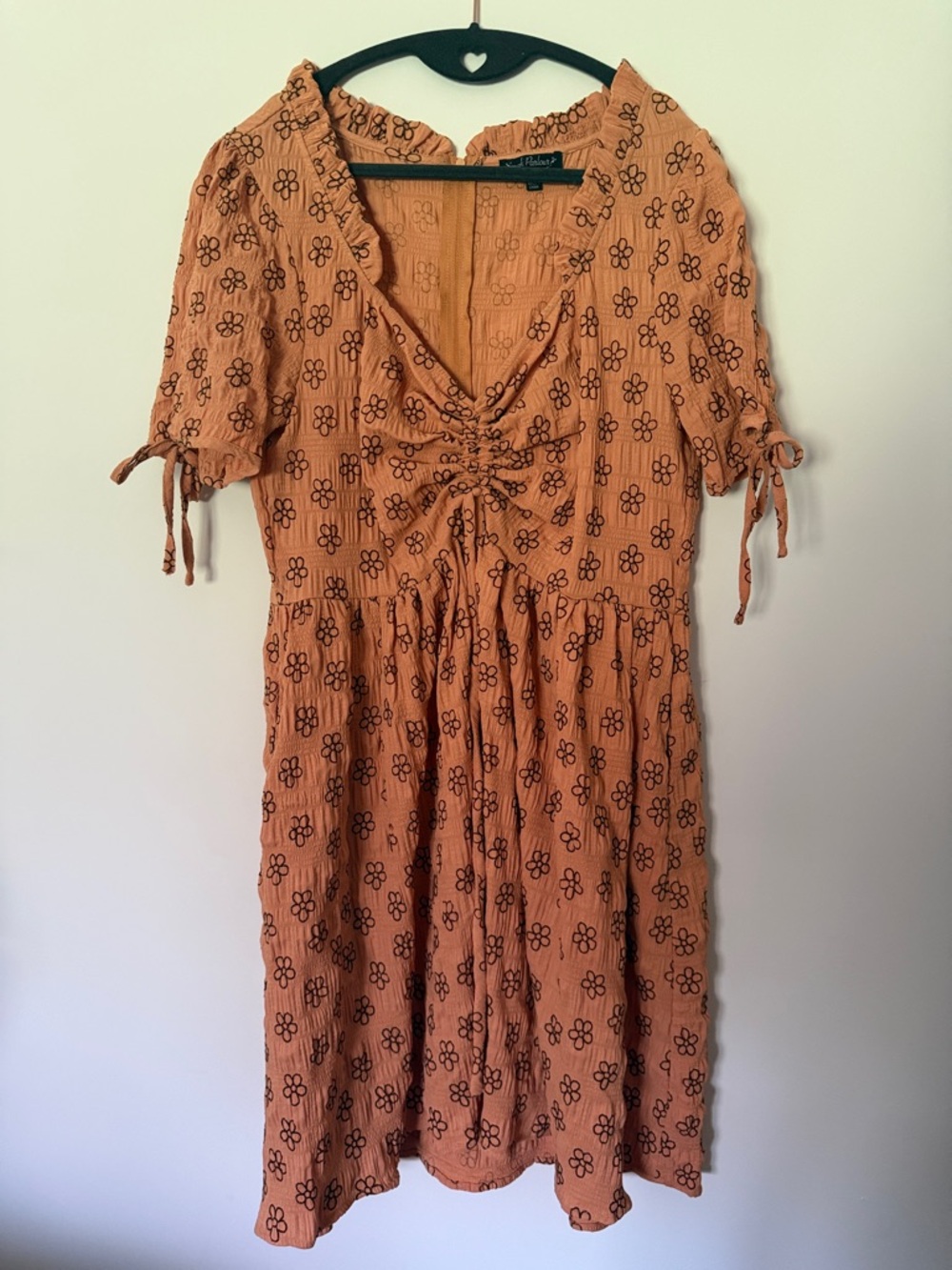 Smak Parlour Floral Tie-Front Dress